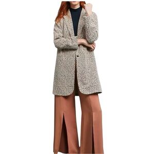Cartonnier Cream Bouclé Single-Button Blazer